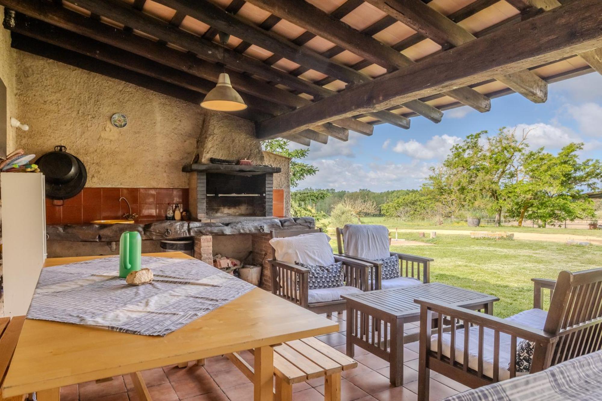 La Pahissa De Can Abras Casa Rural Girona Exteriör bild