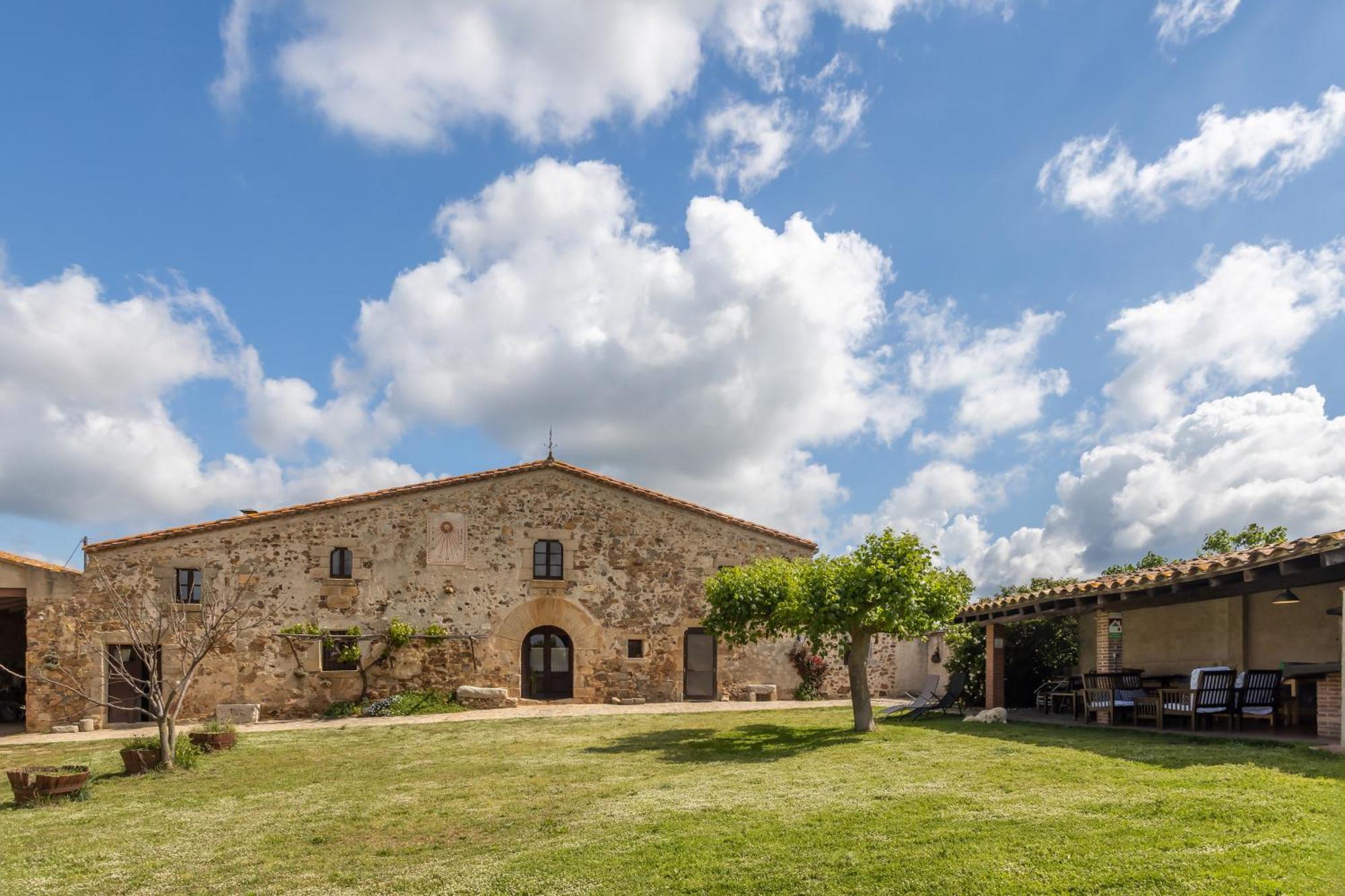 La Pahissa De Can Abras Casa Rural Girona Exteriör bild